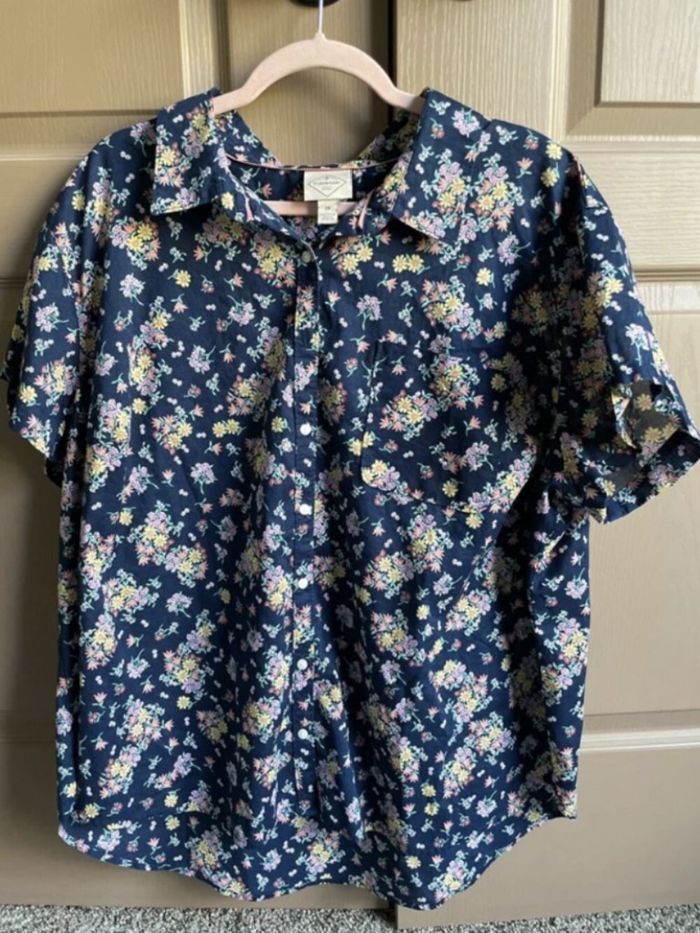 100% Cotton top shirt woman size 2X